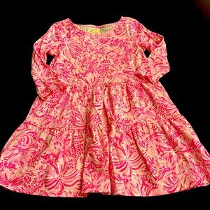 Worn 1x size small (4-5T) Lilly Pulitzer dress